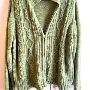 Vintage Cable Knot Sweater